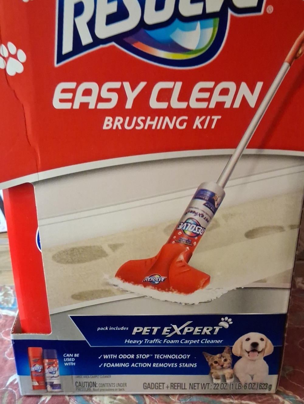 🆕$ FIRM🐶🐱RESOLVE® PET SPECIALIST EASY CLEAN COMPLETE BRUSHING KIT & 22OZ CAN - Picture 14 of 16